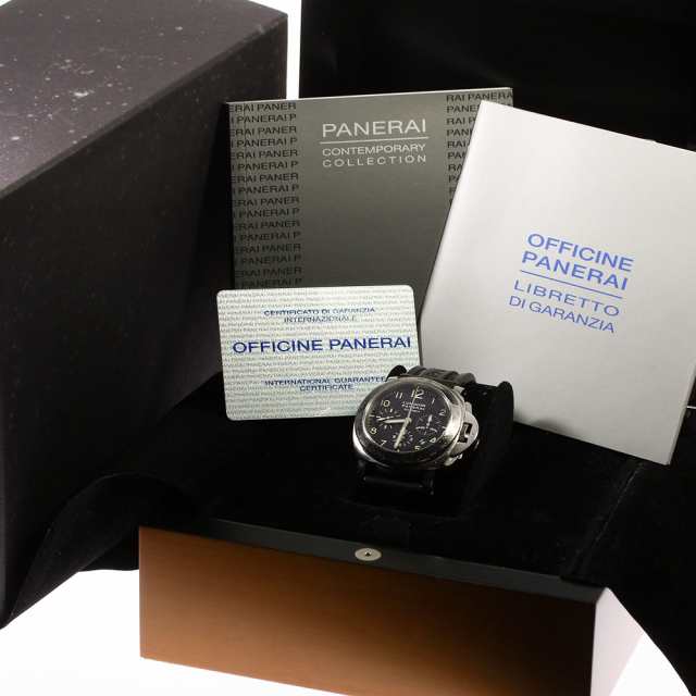 パネライ PANERAI PAM00196 ルミノール デイライト クロノグラフ 自動 ...