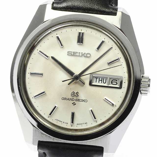 18mm振動数セイコー SEIKO 6146-8000 グランドセイコー ハイビート