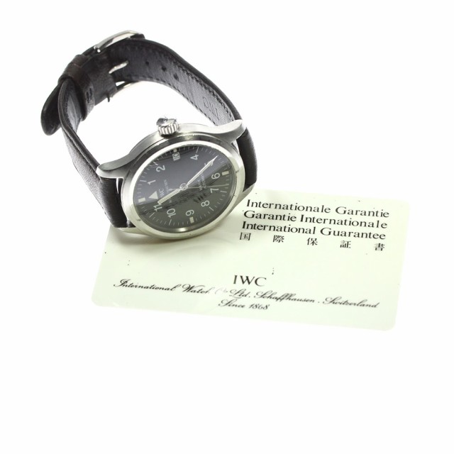 IWC IWC SCHAFFHAUSEN IW324101 パイロットウォッチ マークXII デイト 自動巻き メンズ _793932