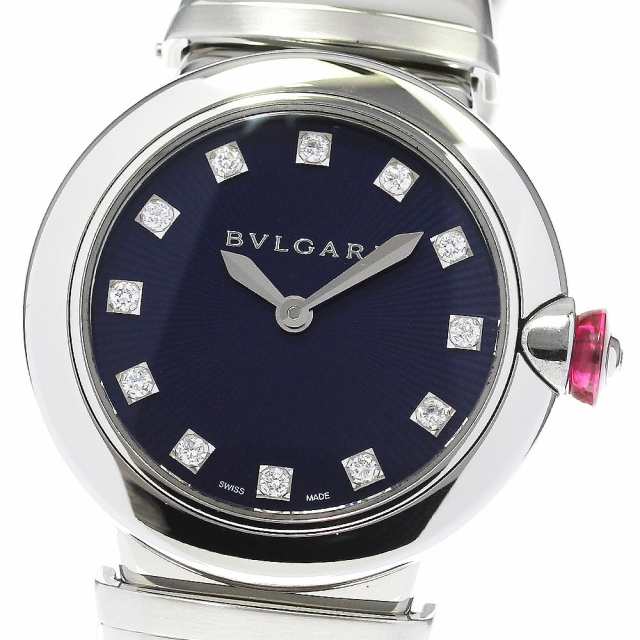 格安即決 ブルガリ BVLGARI LU28S ルチェア 12Pダイヤ クォーツ その他