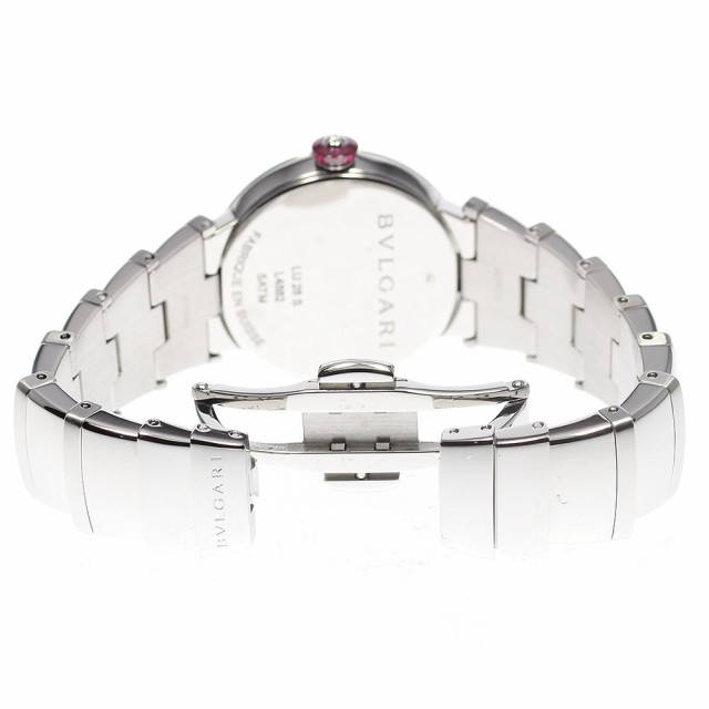 ブルガリ BVLGARI LU28S ルチェア 12Pダイヤ クォーツ