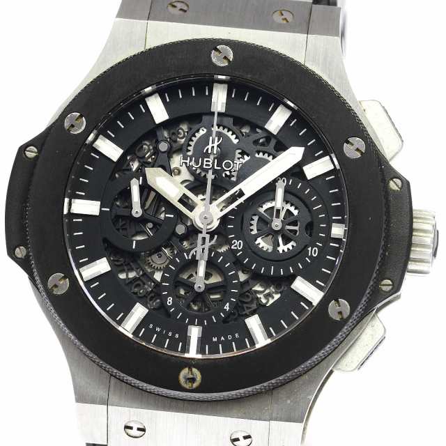 ウブロ HUBLOT 311.SM.1170.GR ビッグバン アエロバン クロノグラフ 自動巻き メンズ _793505｜au PAY マーケット