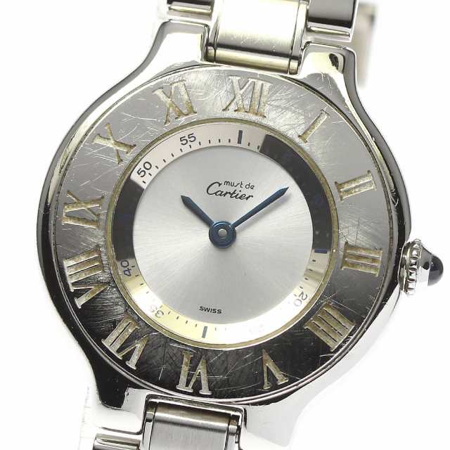 カルティエ CARTIER W10109T2 マスト21 ヴァンティアン クォーツ レディース _792172の通販は 120,780円