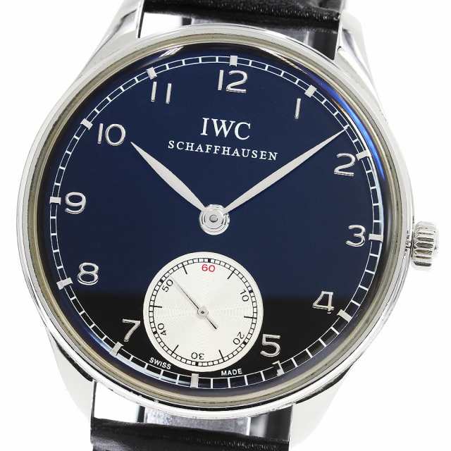 IWC IWC SCHAFFHAUSEN IW545404 ポルトギーゼ クロノグラフ 手巻き ...