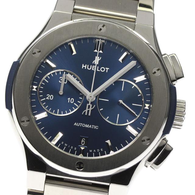 ウブロ HUBLOT 520.NX.7170.NX クラシックフュージョン クロノグラフ 自動巻き メンズ 箱・保証書付き_793602の通販は