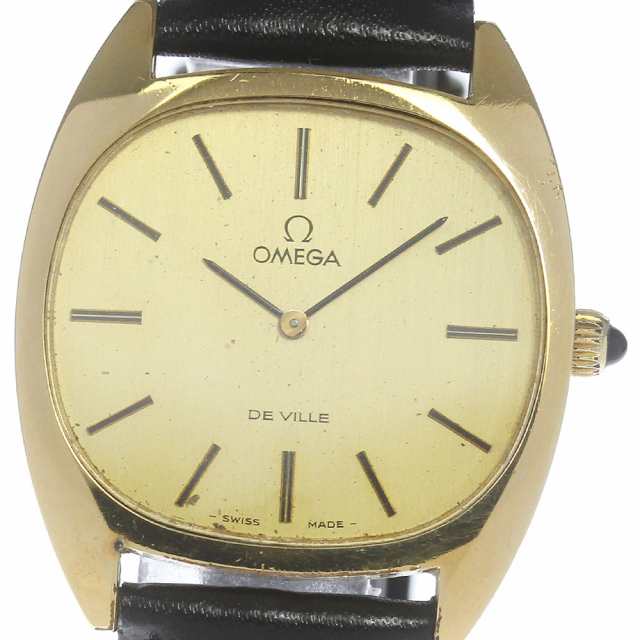 オメガ OMEGA Ref.111.0132 デビル スクエア Cal.625 手巻き メンズ _794621｜au PAY マーケット