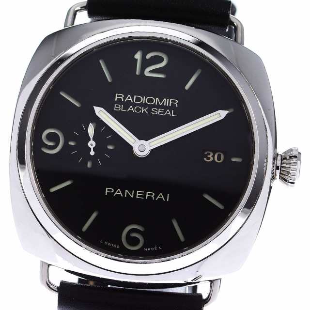 パネライ PANERAI PAM00388 ラジオミール ブラックシール ３デイズ 自動巻き メンズ 箱・保証書付き_794592の通販は