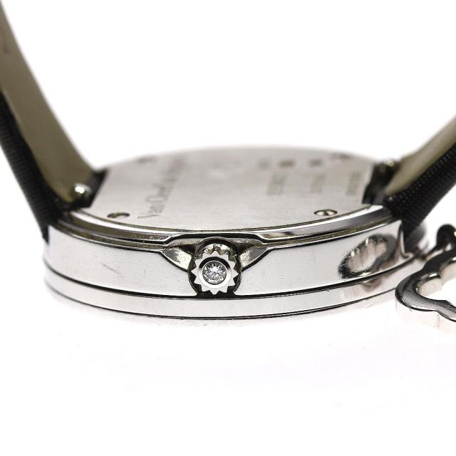 ヴァンクリーフ＆アーペル Van Cleef & Arpels VCARO29900 チャーム ミニ K18WG 3重ダイヤベゼル クォーツ レディース 箱付き_790261 ヴァンクリーフ＆アーペル Van Cleef & Arpels VCARO29900 チャーム