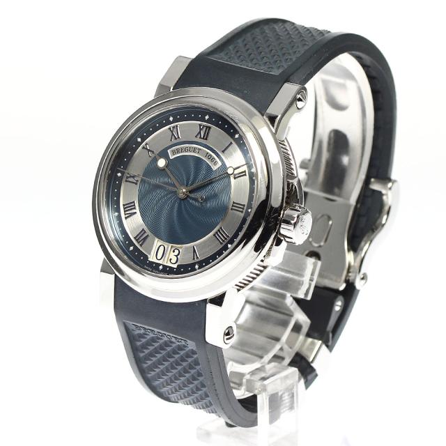 ブレゲ Breguet 5817ST/V2/5V8 マリーン2 ラージデイト 自動巻き メンズ 箱・保証書付き_791012の通販は
