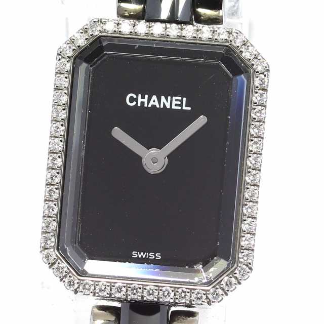 シャネル CHANEL H2163 プルミエール ダイヤベゼル クォーツ レディース 保証書付き_793587｜au PAY マーケット