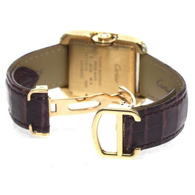 カルティエ CARTIER WT100017 タンクアングレーズ K18YG サイドダイヤ 自動巻き レディース _792409 楽天市場】カルティエ CARTIER WT100017 タンクアングレーズ K18YG