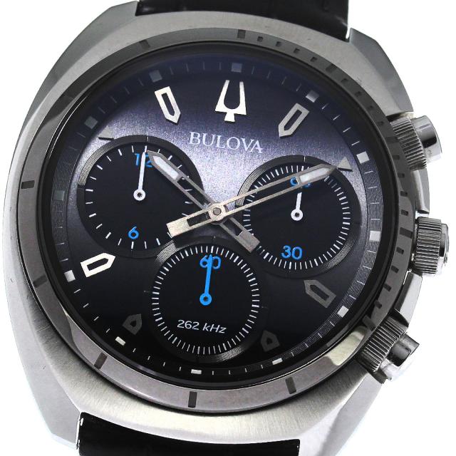 ブローバ BULOVA 98A155 クロノグラフ クォーツ メンズ 良品 箱 ブローバ BULOVA 98A155 クロノグラフ クォーツ メンズ 良品 箱