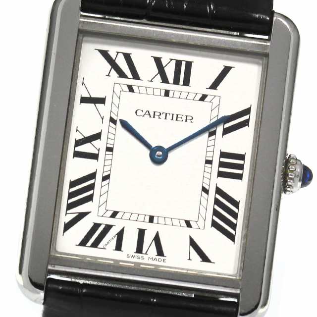 カルティエ CARTIER W5200003 タンクソロLM クォーツ メンズ _797602の通販はau PAY マーケット - CLOSER |  au PAY マーケット－通販サイト