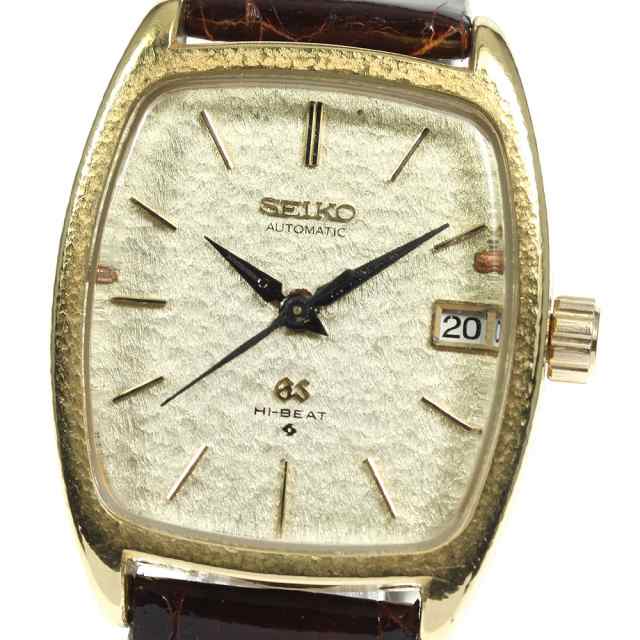 セイコー SEIKO 4402-8000 キングセイコー K18YG デイト cal.4402A 