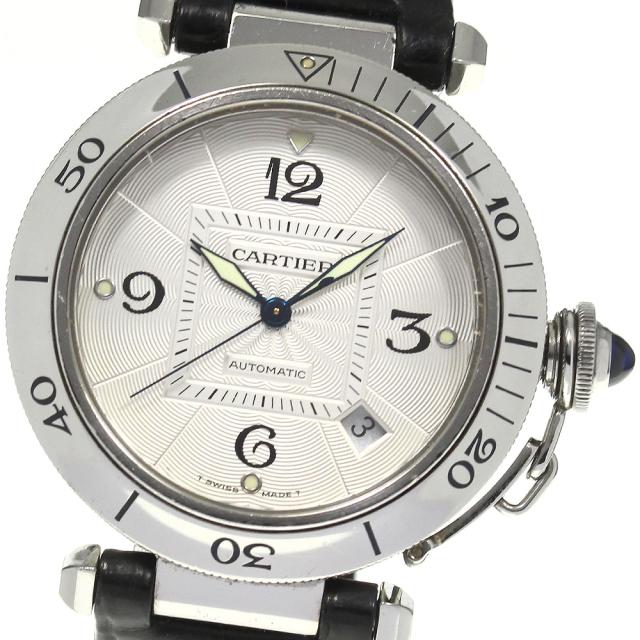 ベルト訳あり カルティエ CARTIER W3103155 パシャ38mm 自動巻き メンズ _796129の通販は