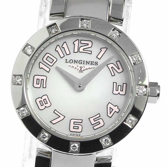 ロンジン LONGINES L5.174.0 ドルチェビータ ダイヤベゼル クォーツ レディース _799547