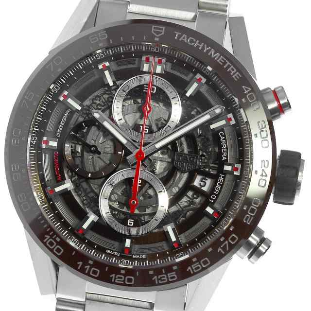 タグホイヤー TAG HEUER CAR201U-0 カレラ Cal.HEUER01 クロノグラフ 自動巻き メンズ 良品 箱・保証書付き_801679の通販は