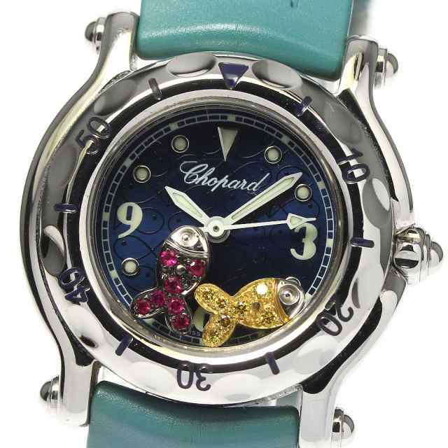 ショパール Chopard 27/8923-402 ハッピースポーツ ハッピーフィッシュ クォーツ レディース 箱・保証書付き_801768の通販は