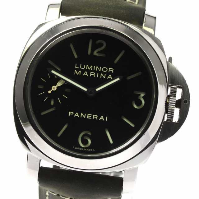 パネライ PANERAI PAM00111 ルミノールマリーナ スモールセコンド 手巻き メンズ 保証書付き_802351の通販は