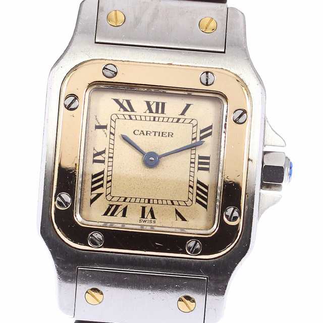 カルティエ CARTIER W20012C4 サントスガルベ SM クォーツ レディース _802365の通販は