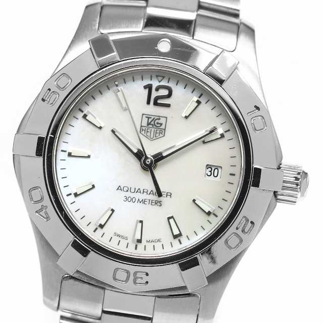 タグホイヤー TAG HEUER WAF1414 アクアレーサー デイト クォーツ レディース _795730