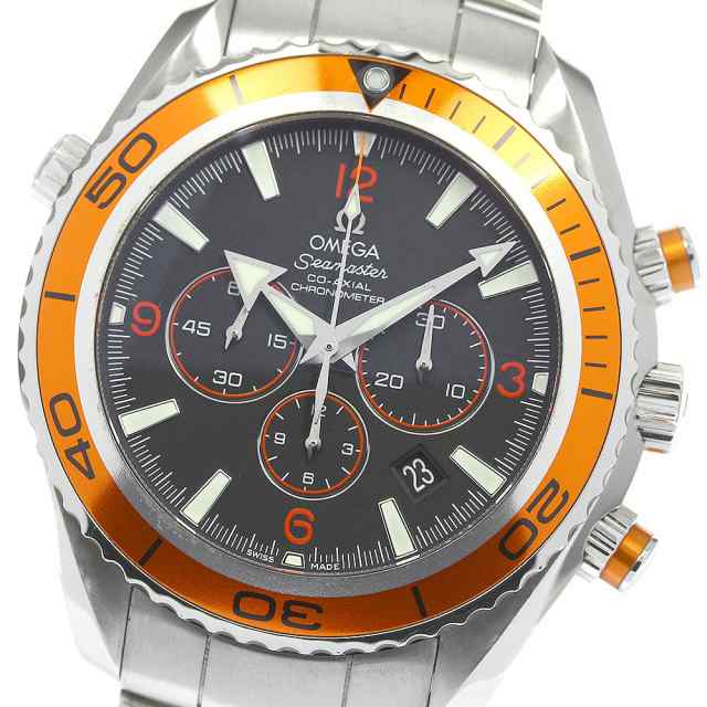 オメガ OMEGA 2218.50 シーマスター プラネットオーシャン コーアクシャル クロノグラフ 自動巻き メンズ 良品 _798685の通販は