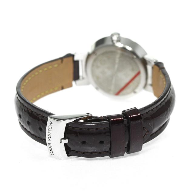 ルイ・ヴィトン LOUIS VUITTON Q12MF タンブール モノグラム ダイヤベゼル 8Pダイヤ クォーツ レディース 良品 _802193_2
