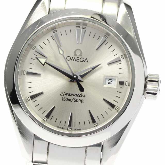 オメガ OMEGA 2577.30 シーマスター デイト クォーツ レディース 箱・保証書付き_803325の通販は