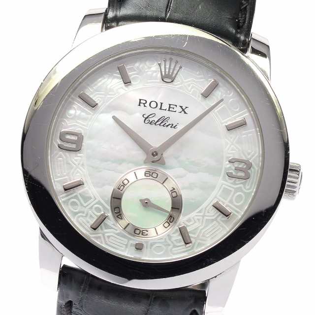 ロレックス ROLEX 5240 チェリーニ チェリニウム PT950 手巻き メンズ _804539の通販は