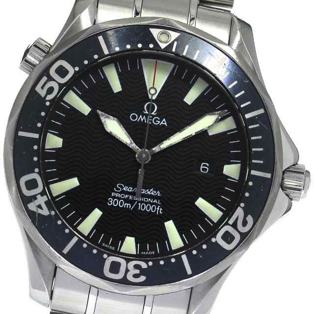 オメガ OMEGA 2264.50 シーマスター300 デイト クォーツ メンズ _796098の通販は