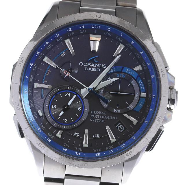 カシオ CASIO OCW-G1000-1AJF オシアナス ソーラー電波 メンズ _809451【ev20】の通販は
