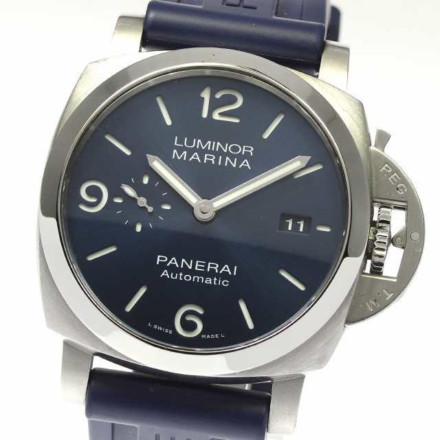 パネライ PANERAI PAM01313 ルミノール マリーナ 1950 3DAYS アッチャイオ デイト 自動巻き メンズ 箱・保証書付き_804607の通販は