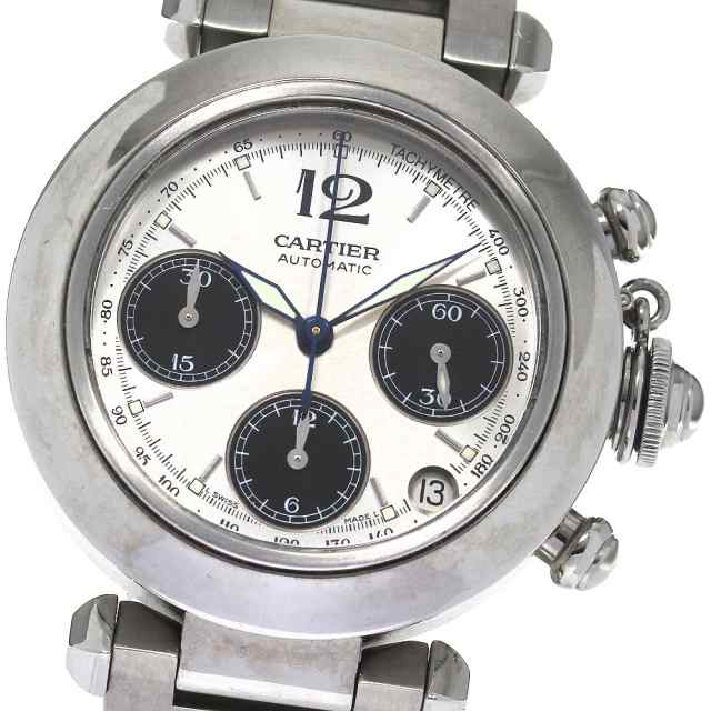 カルティエ CARTIER W31048M7 パシャC クロノグラフ 自動巻き ボーイズ _806568の通販は 156,640円