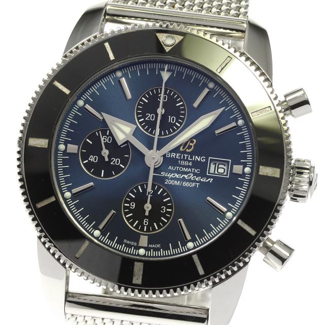 ブライトリング BREITLING A13312 スーパーオーシャン ヘリテージ2 クロノグラフ 自動巻き メンズ 良品 箱・保証書付き_806596【ev10】の通販は 245,827円