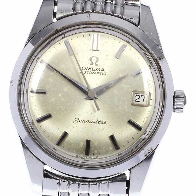 訳あり オメガ OMEGA Ref.166.010 シーマスター Cal.561 ライスブレスレット 自動巻き メンズ _801611