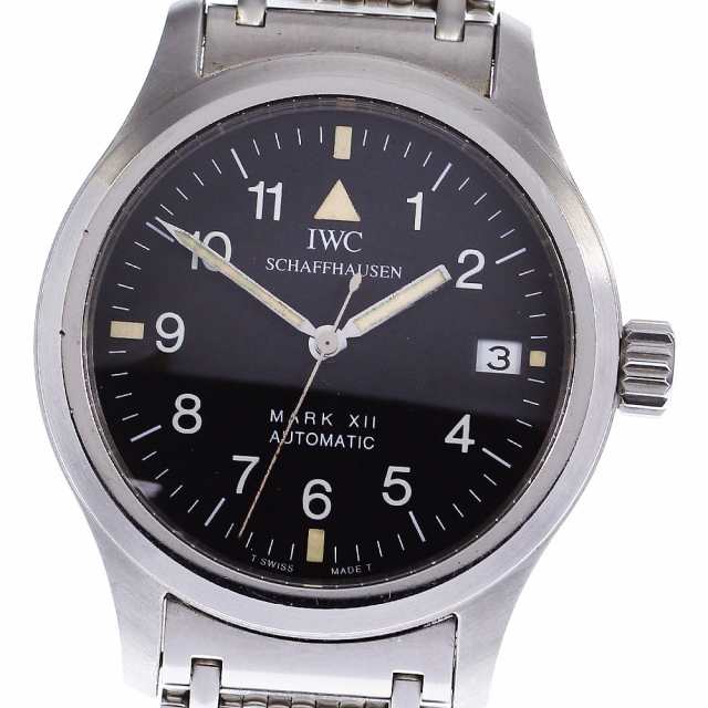 新しいスタイル IWC SCHAFFHAUSEN IW324102 パイロットウォッチ マークXII パイロット・ウォッチ