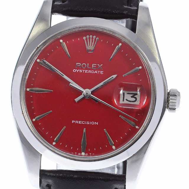 訳あり ロレックス ROLEX 6694 プレシジョン オイスターデイト Cal.1225 リダンダイアル 手巻き ボーイズ  _765365の通販はau PAY マーケット - CLOSER | au PAY マーケット－通販サイト