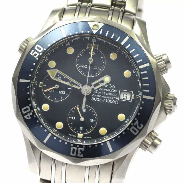 注目の福袋をピックアップ！ 2298.80 OMEGA オメガ シーマスター300 自動巻き クロノグラフ 300M
