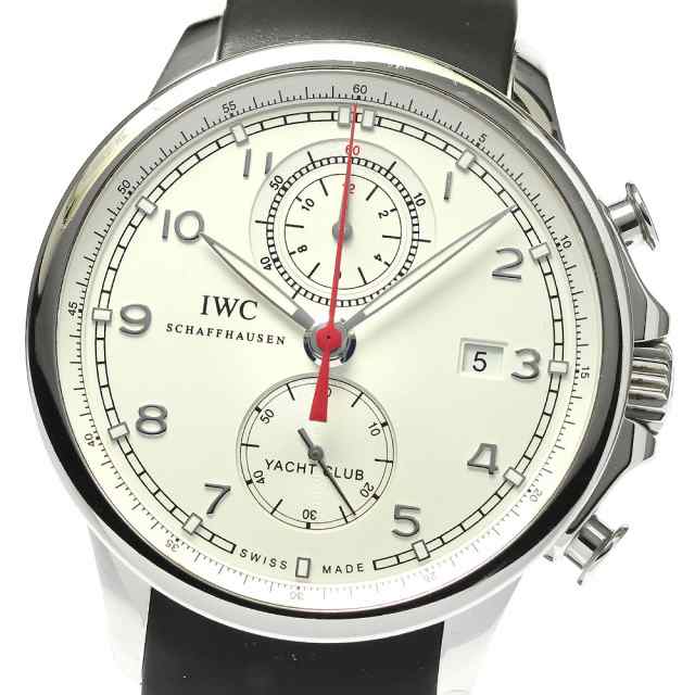 IWC IWC SCHAFFHAUSEN IW390211 ポルトギーゼ ヨットクラブ クロノグラフ 自動巻き メンズ _808033の通販はau  PAY マーケット - CLOSER | au PAY マーケット－通販サイト