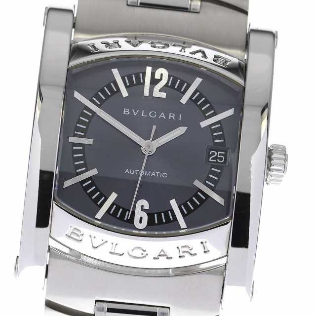 ブルガリ BVLGARI AA44S アショーマ デイト 自動巻き メンズ 良品 _810452