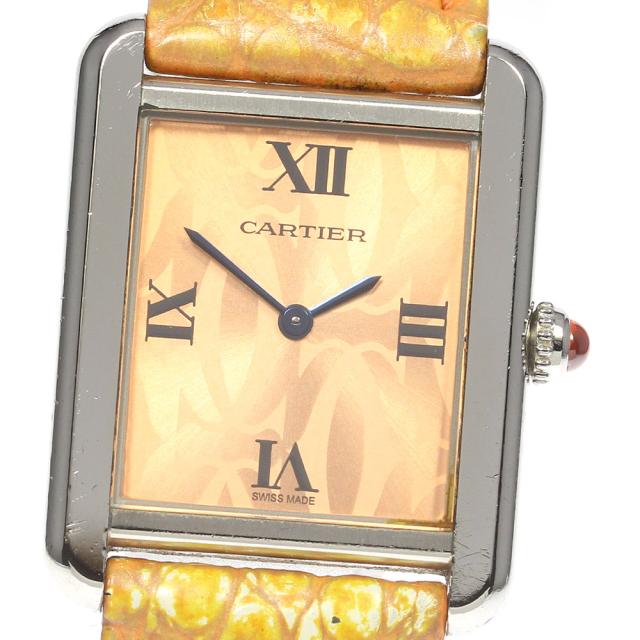 カルティエ CARTIER W1019455 タンクソロ SM クォーツ レディース _814948【ev10】の通販は腕時計レディース