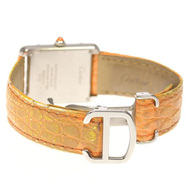 カルティエ CARTIER W1019455 タンクソロ SM クォーツ レディース _814948【ev10】の通販は