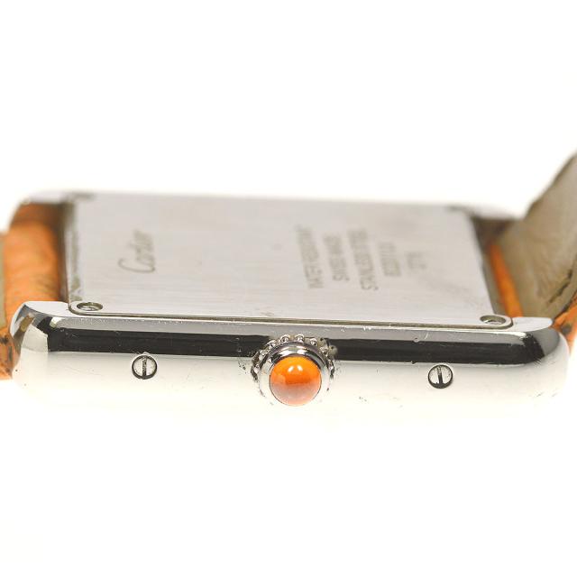 カルティエ CARTIER W1019455 タンクソロ SM クォーツ レディース _814948【ev10】の通販は