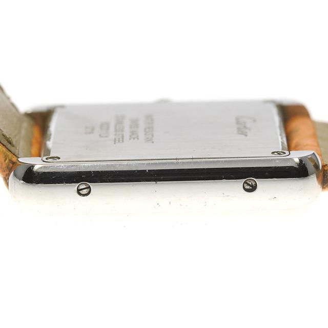 カルティエ CARTIER W1019455 タンクソロ SM クォーツ レディース _814948【ev10】の通販は