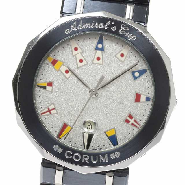 コルム CORUM 99.810.30V50 アドミラルズカップ デイト クォーツ メンズ _815395