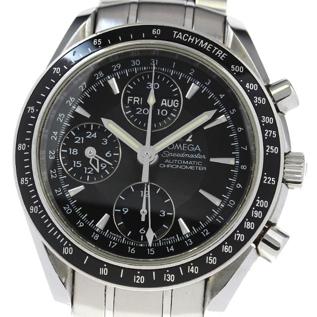 オメガ OMEGA 3220.50 スピードマスター トリプルカレンダー クロノグラフ 自動巻き メンズ 良品 保証書付き_804714【ev10】の通販は