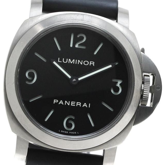 パネライ PANERAI PAM00176 ルミノール ベース 手巻き メンズ 保証書  