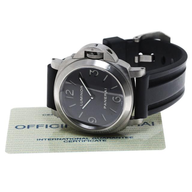 パネライ PANERAI PAM00176 ルミノール ベース 手巻き メンズ 保証書  