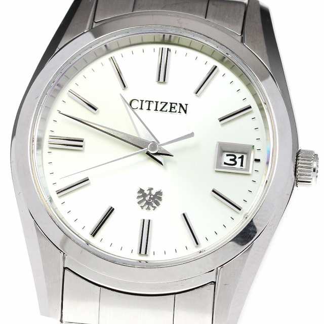 シチズン CITIZEN AQ4080-52A ザ・シチズン エコドライブ ソーラー メンズ 良品 箱・保証書付き_814587の通販は