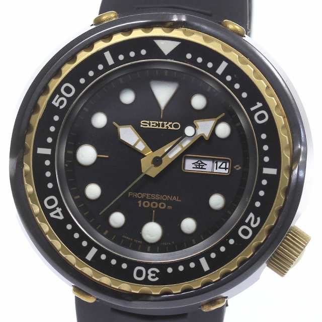 セイコー SEIKO SSBS018/7C46-7008 プロフェッショナル ダイバー デイデイト クォーツ メンズ _818223